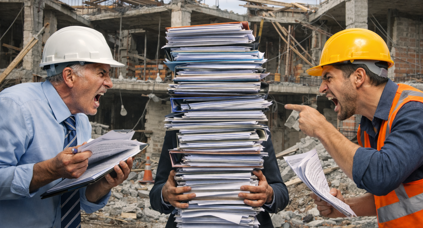 Governança de SGI entre empresas em obras: onde termina a norma, começa o contrato e nasce o conflito