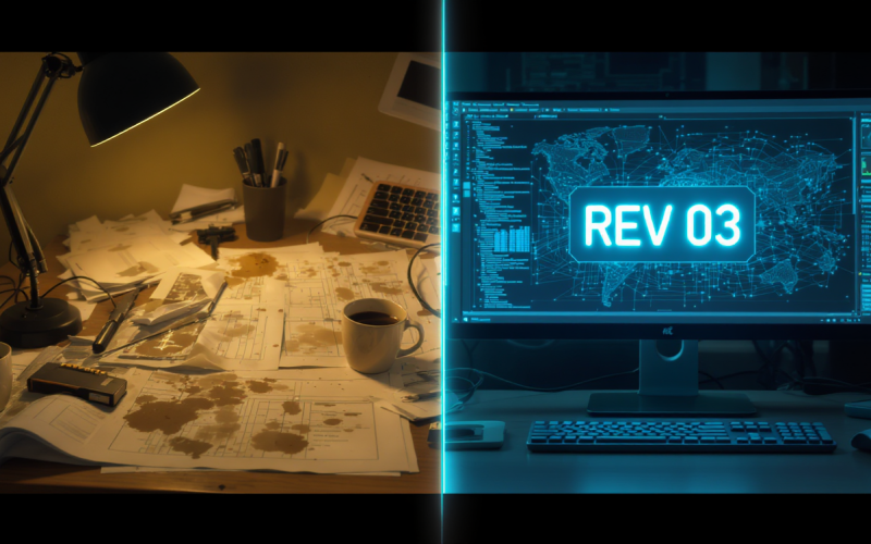 Controle de documentos em projetos: quando o processo manual vira prejuízo