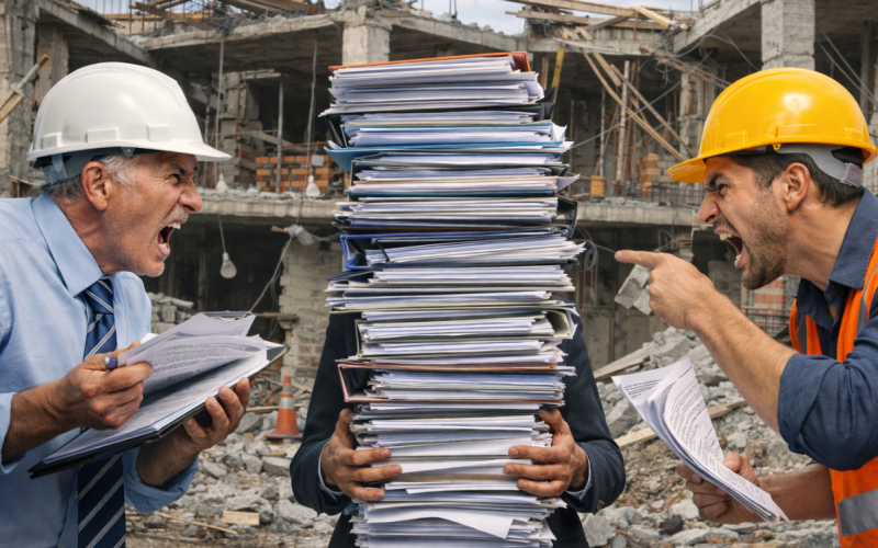 Governança de SGI entre empresas em obras: onde termina a norma, começa o contrato e nasce o conflito